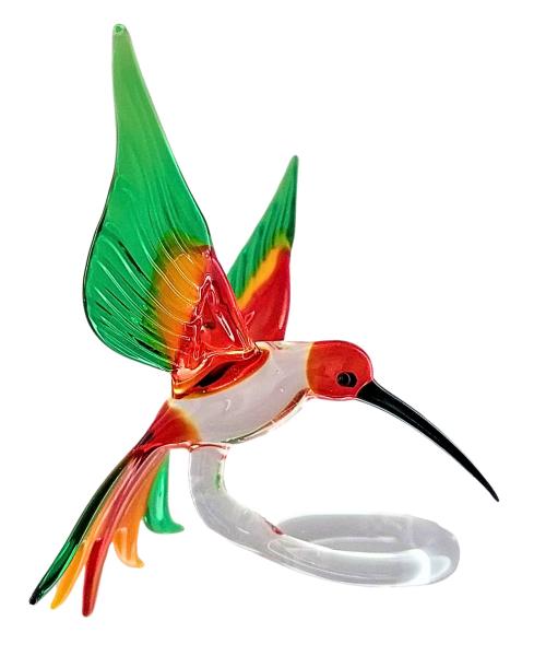 Orchideenstab - Kolibri (normale Ausführung/rot-gelb-grün)